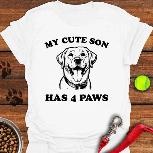 Labrador Son T-Shirt White