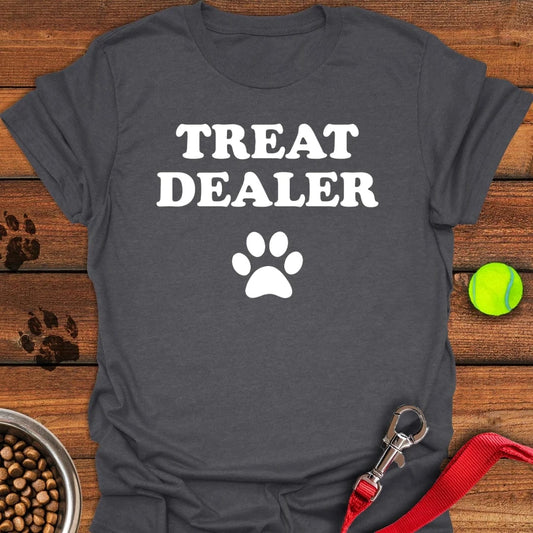 Dog Treat Dealer T-Shirt Dark Heather