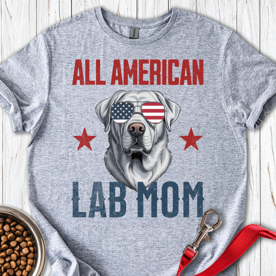 All American Silver Lab Mom Sport Grey