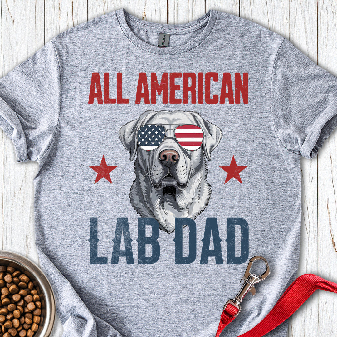 All American Silver Lab Mom Sport Grey