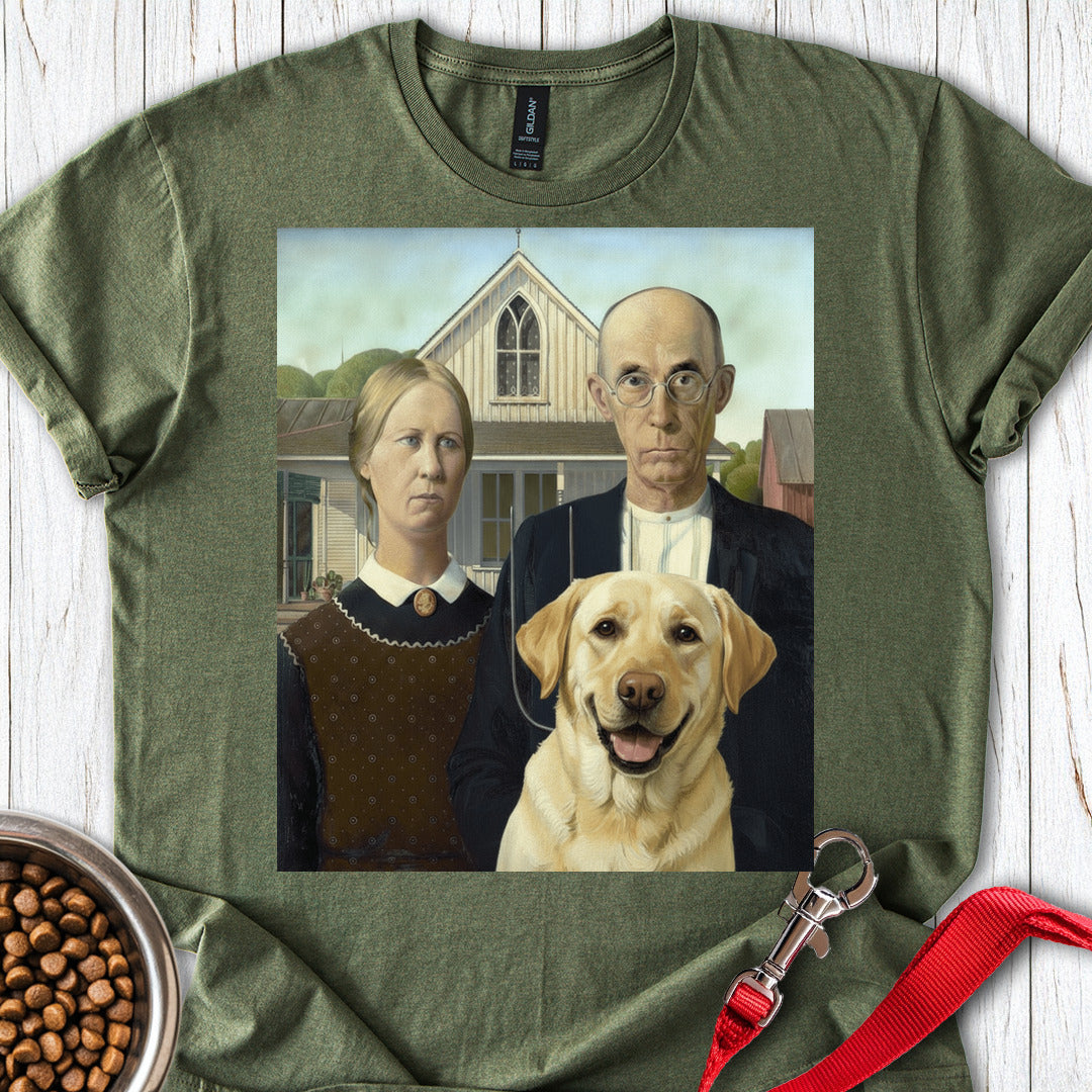 American Gothic Labrador Military Green