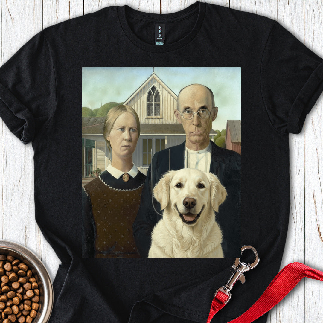 American Gothic White Goldie Black
