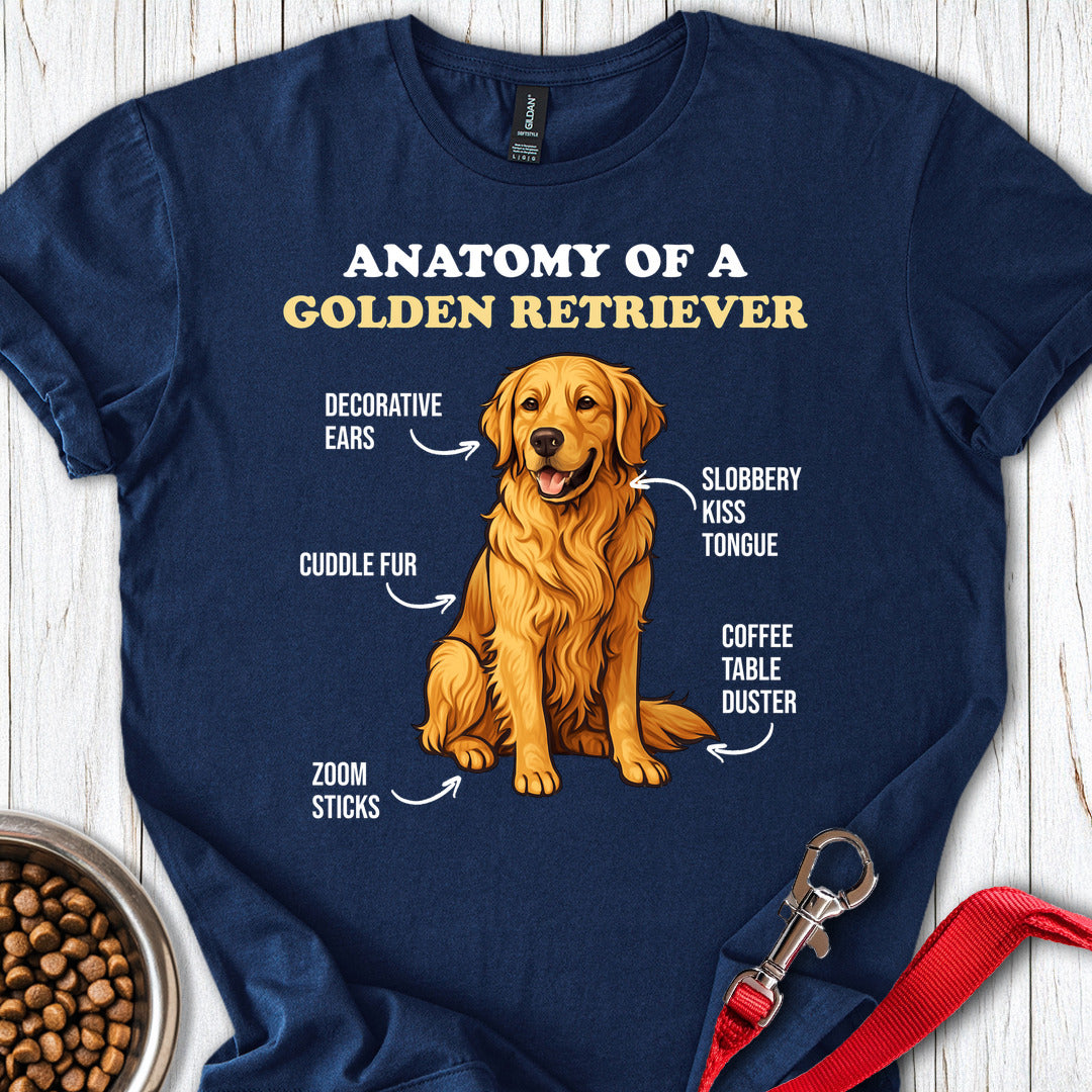 Anatomy of a Golden Retriever Navy