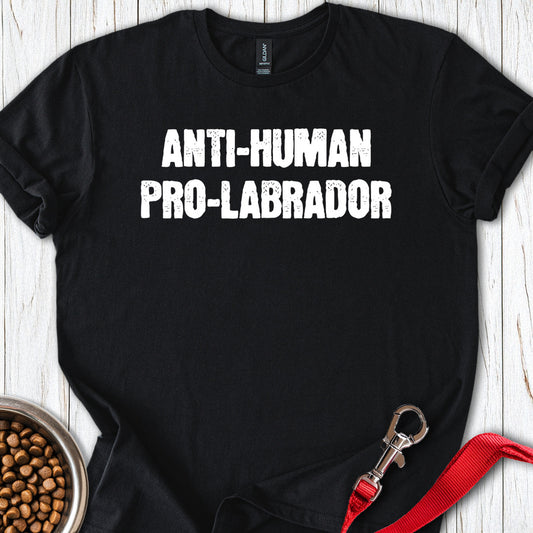 Anti Human Pro Labrador Black