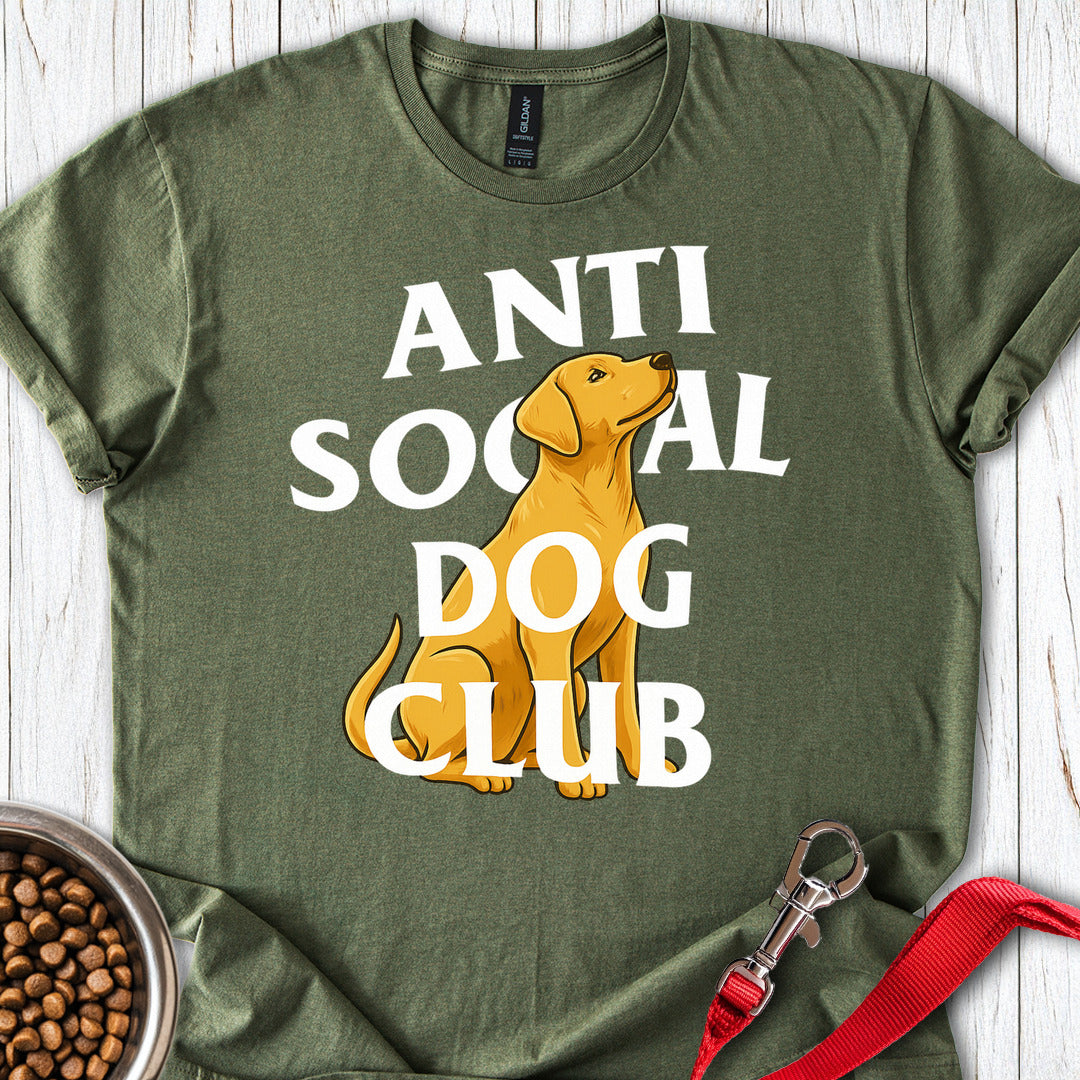 Anti Social Dog Club Labrador Military Green