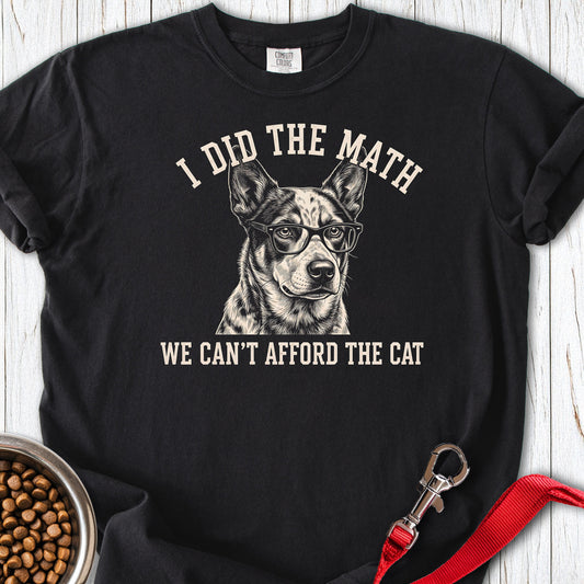 Australian Cattle Dog Ban The Cat Premium Tee Black