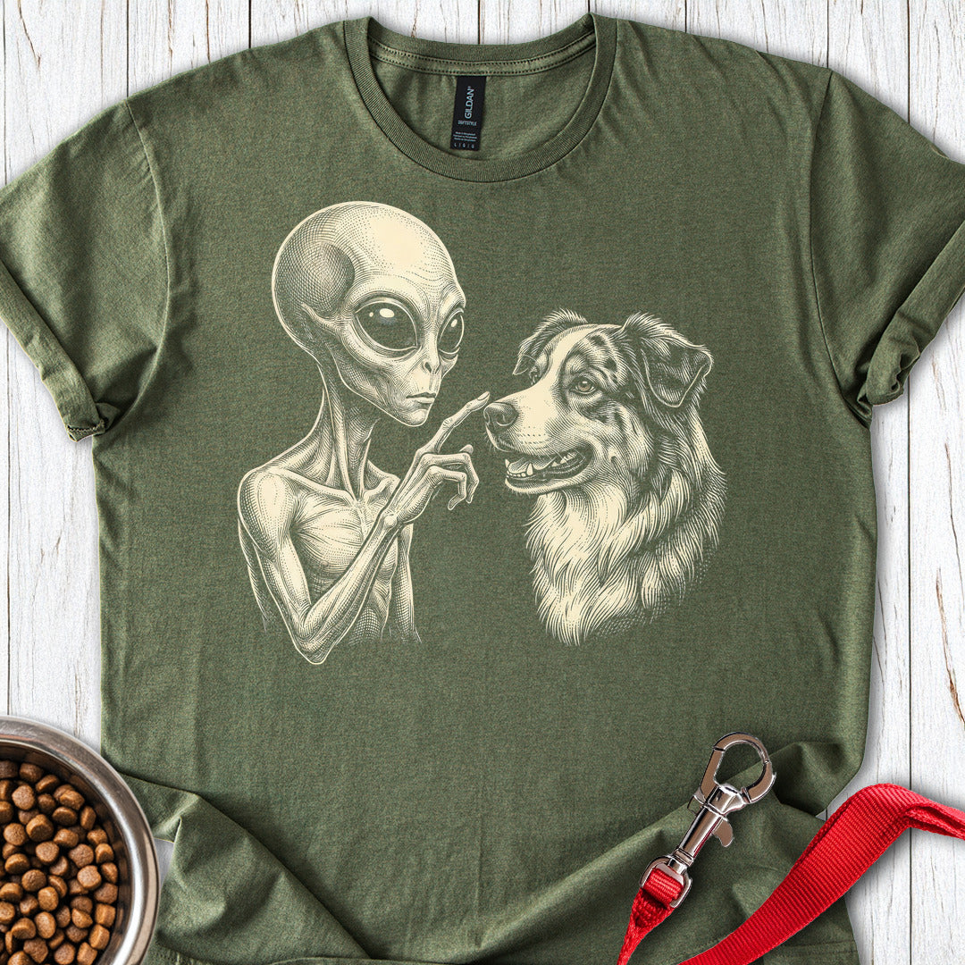 Australian Shepherd & Alien Military Green