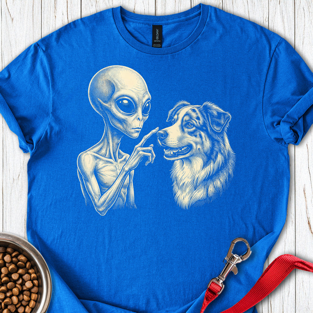 Australian Shepherd & Alien Royal