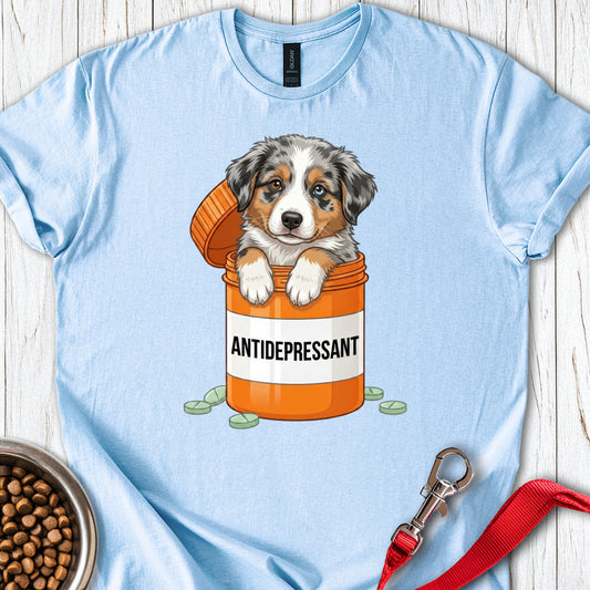 Australian Shepherd Antidepressant Light Blue