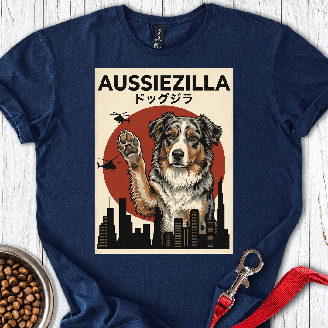 Australian Shepherd Aussiezilla — Navy