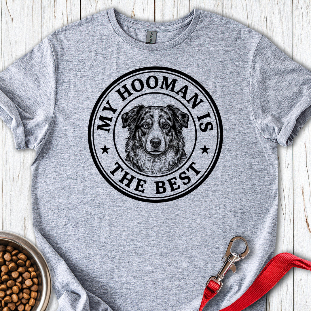 Australian Shepherd Hooman — Sport Grey