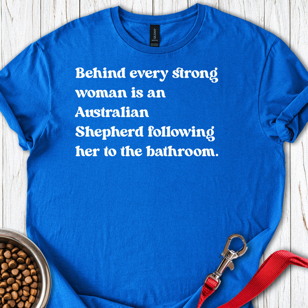 Australian Shepherd Strong Woman Royal