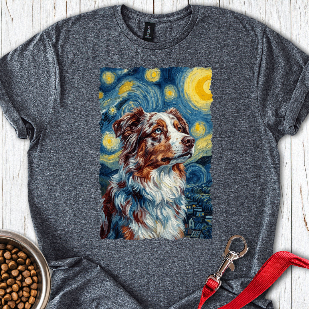 Australian Shepherd Van Gogh — Dark Heather