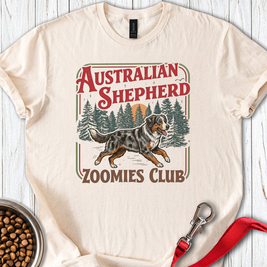 Australian Shepherd Zoomies Club Natural