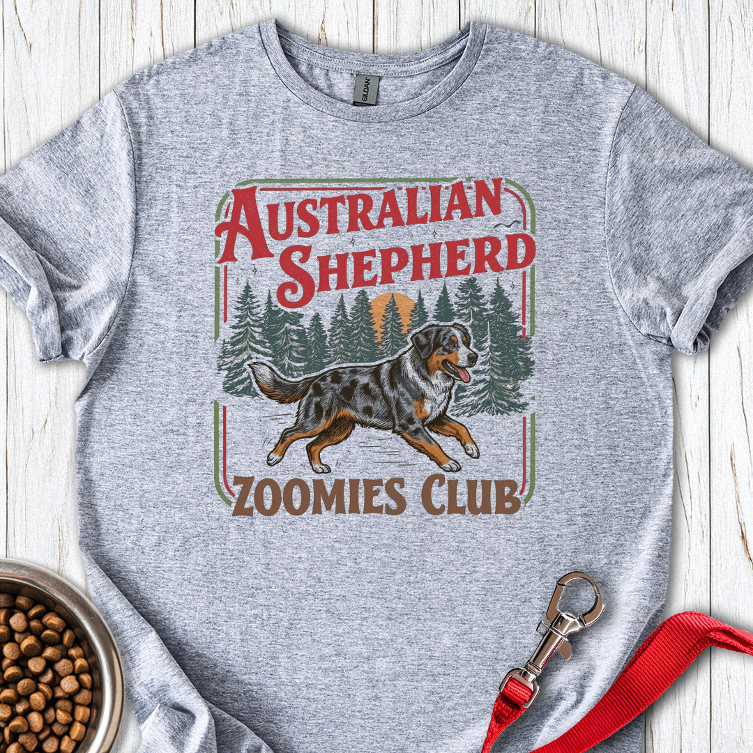 Australian Shepherd Zoomies Club — Sport Grey
