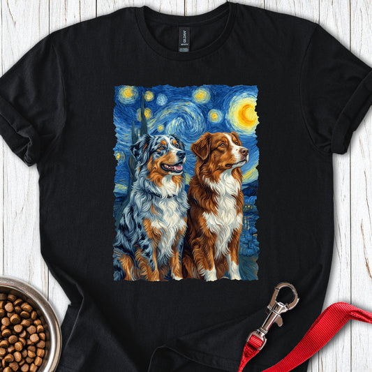 Australian Shepherds Van Gogh Black