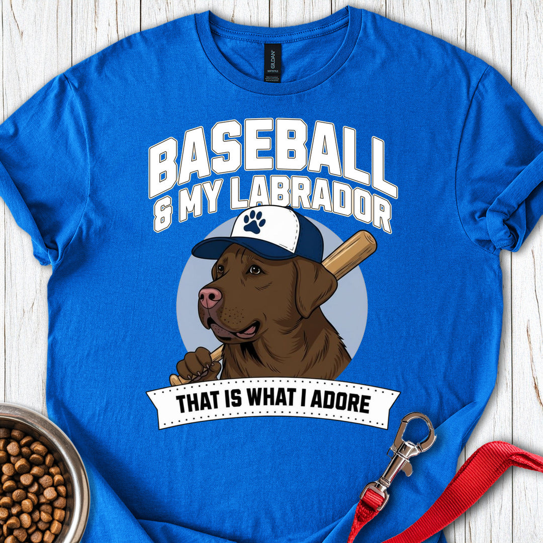Baseball & Chocolate Labrador Royal