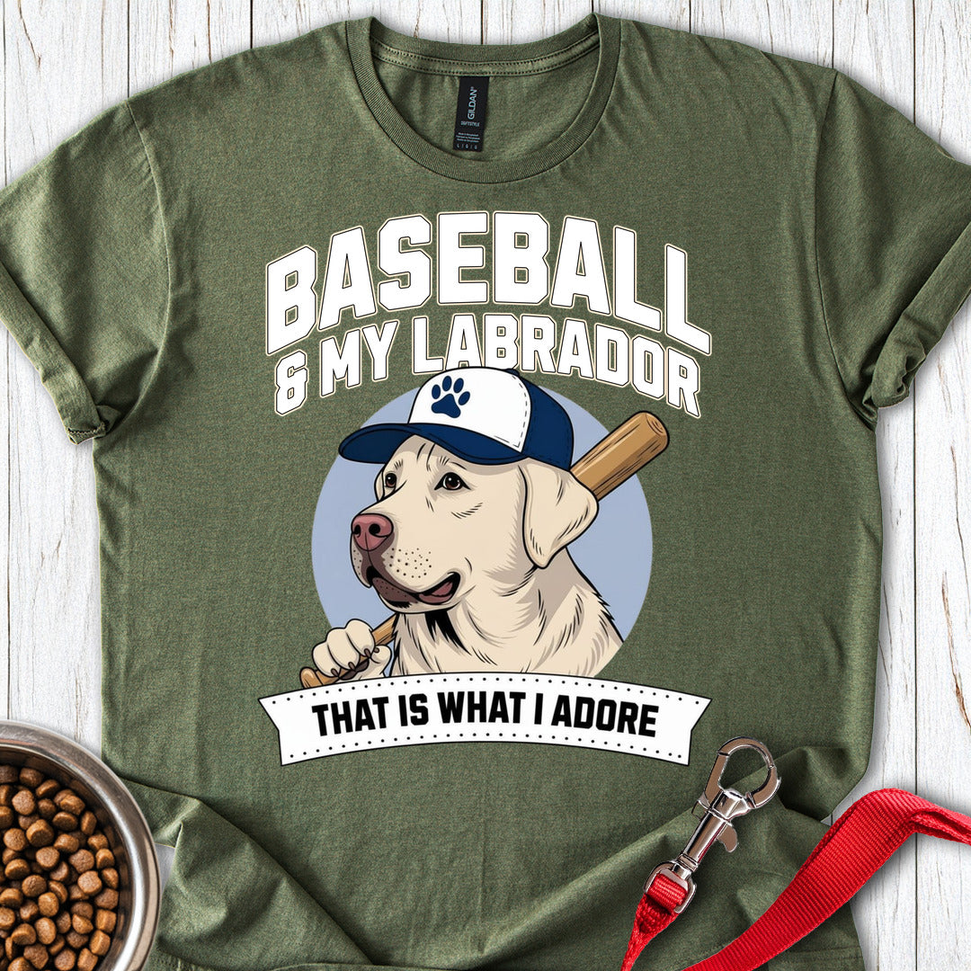 Baseball & Labrador Military Green