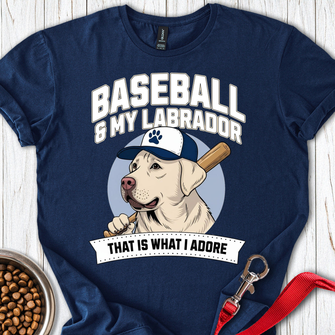 Baseball & Labrador Navy