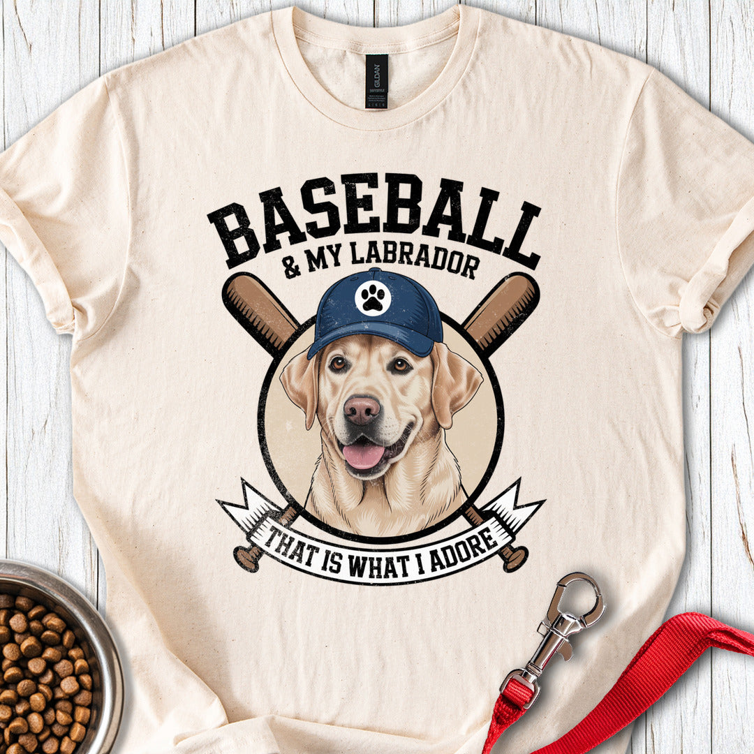Baseball & My Labrador Natural
