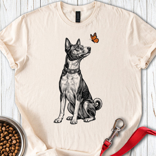 Basenji Butterfly — Natural