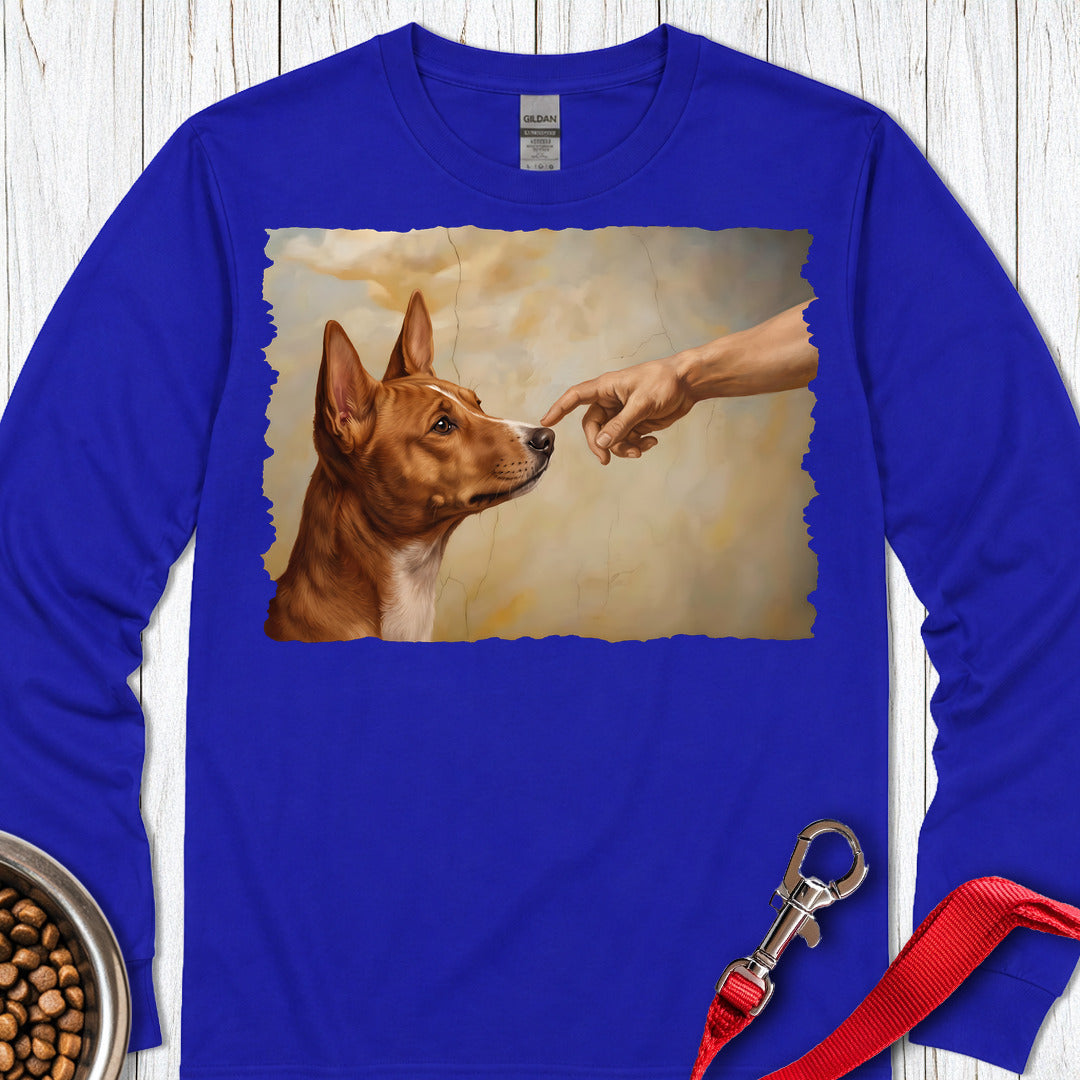 Basenji Creation Long Sleeve — Royal