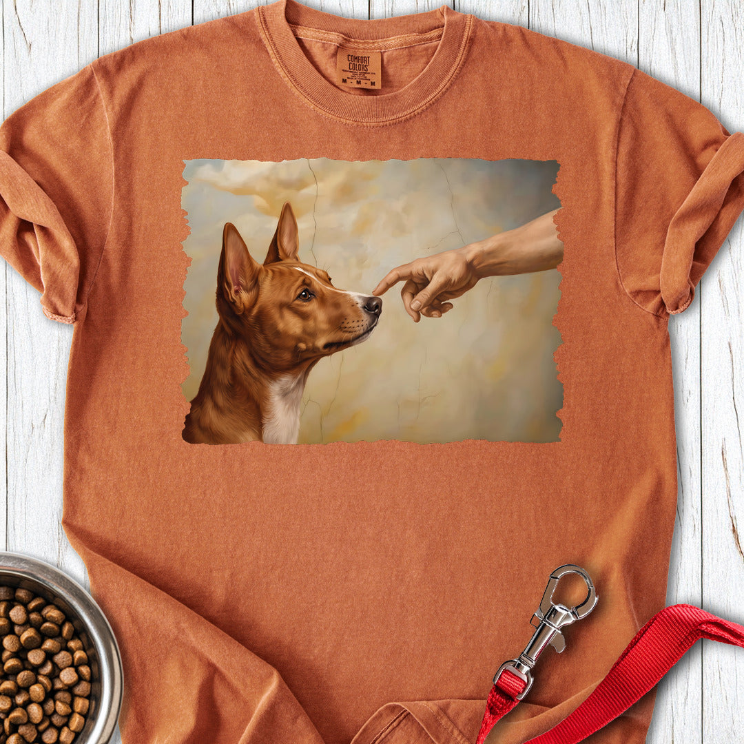 Basenji Creation Premium Tee — Yam
