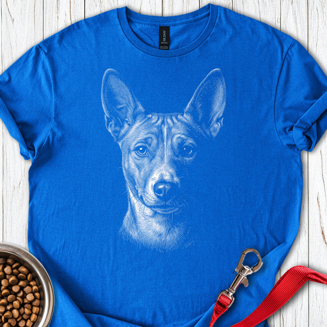 Basenji Engraved — Royal