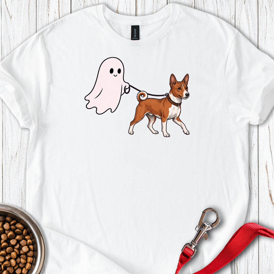 Basenji Ghost Walk — White