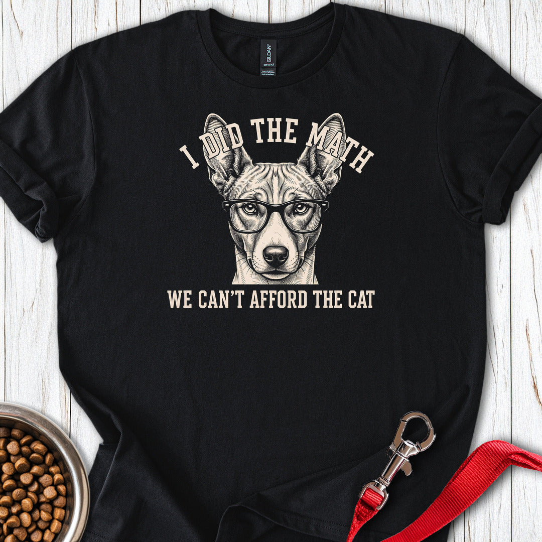 Basenji I Did The Math — Black