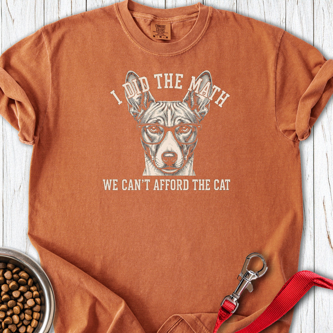 Basenji I Did The Math Premium Tee — Yam