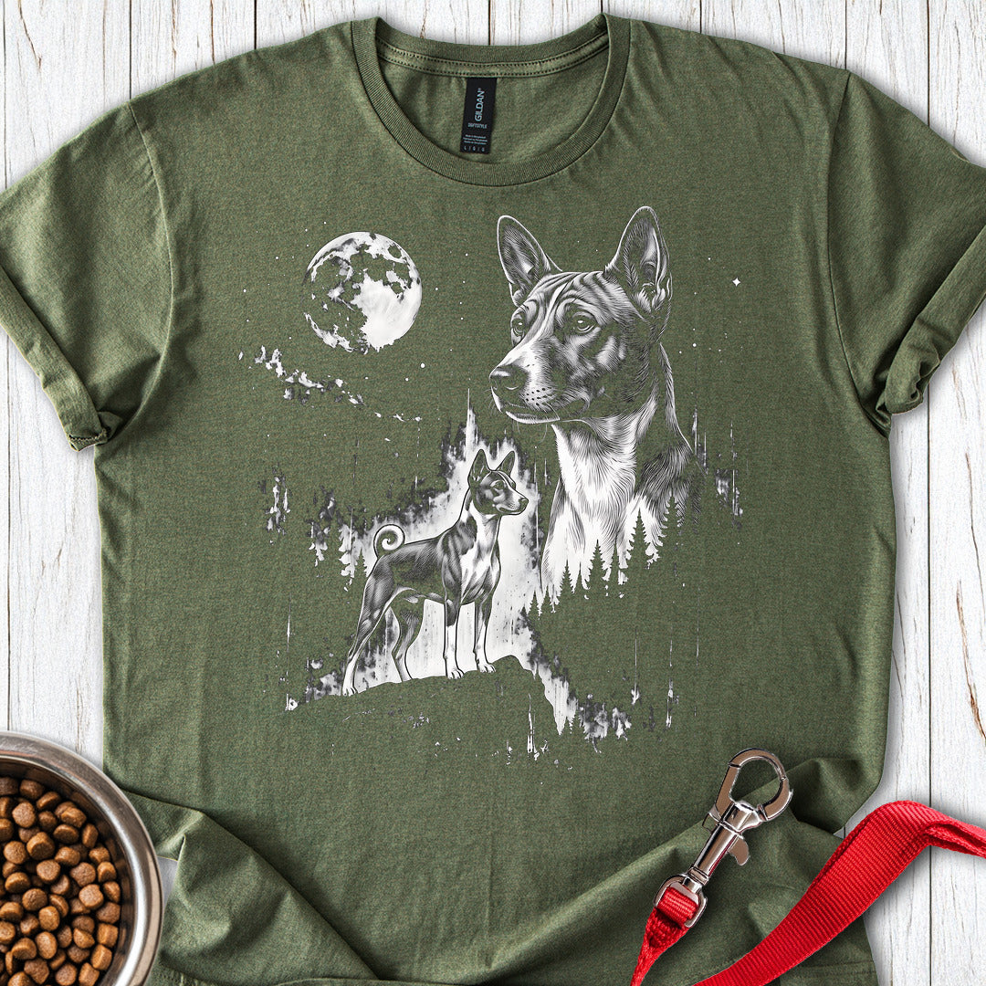 Basenji Moonlight — Military Green