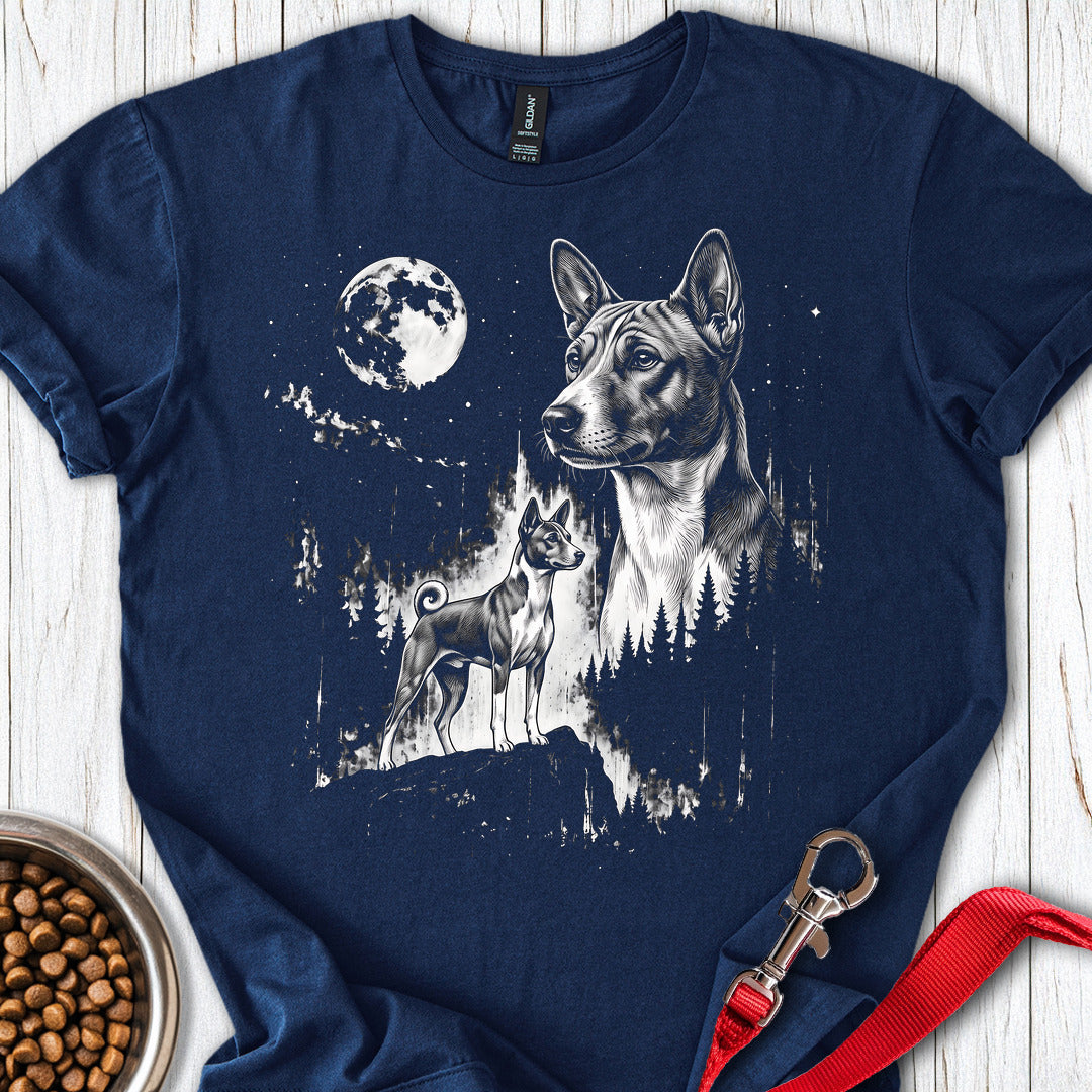 Basenji Moonlight — Navy