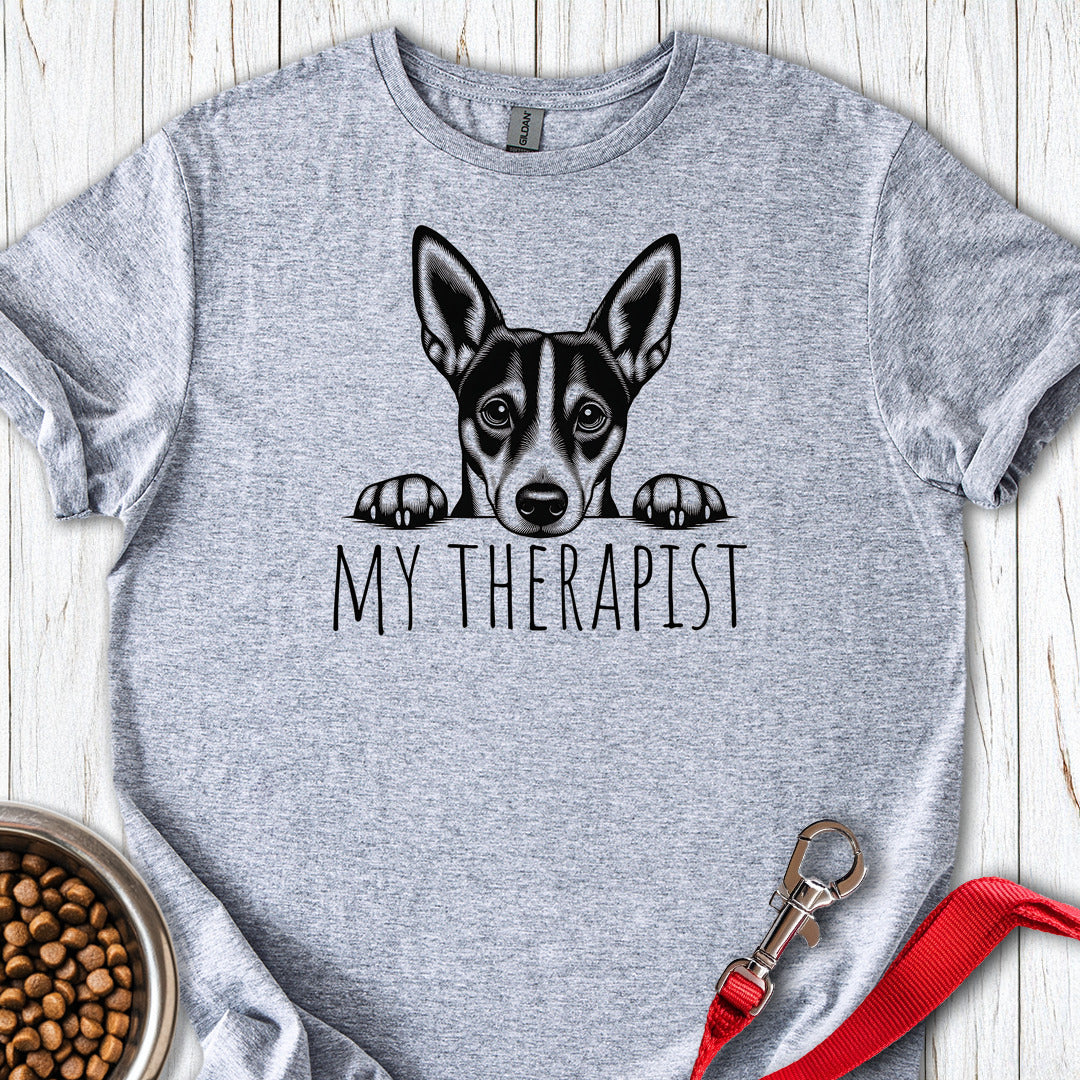 Basenji My Therapist — Sport Grey