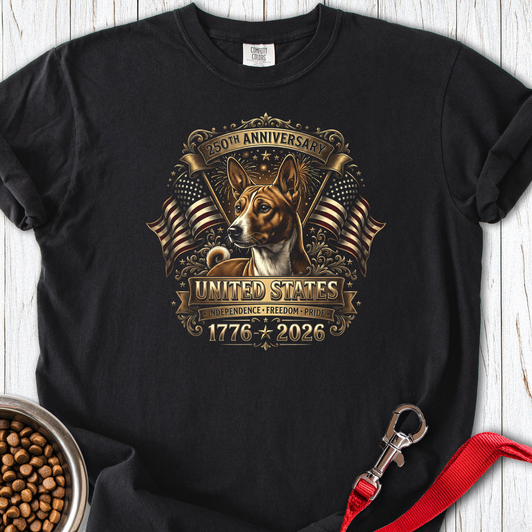 Basenji USA Premium Tee — Black