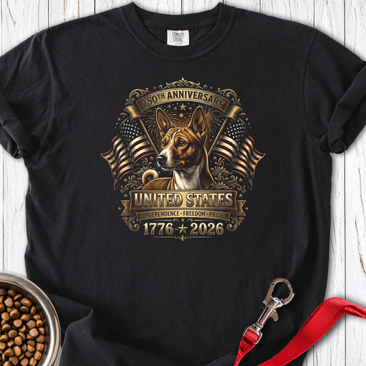 Basenji USA Premium Tee — Black