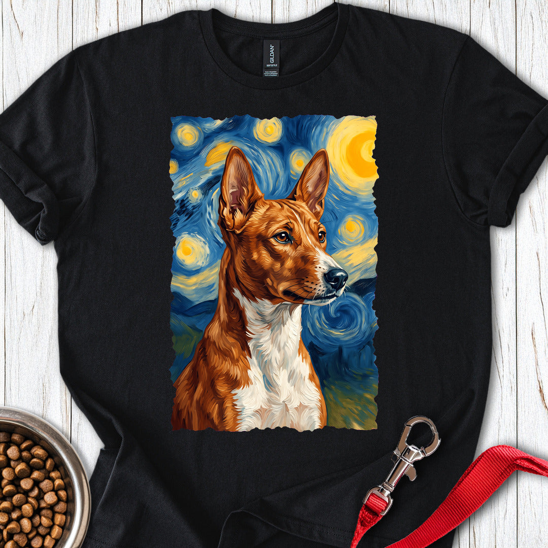Basenji Van Gogh — Black