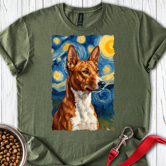 Basenji Van Gogh — Military Green