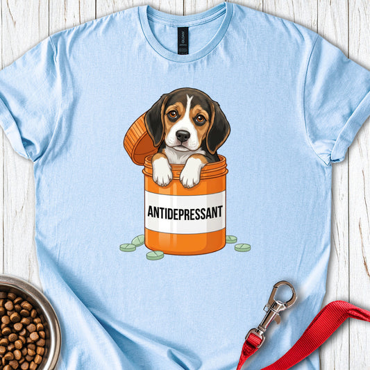 Beagle Antidepressant Light Blue