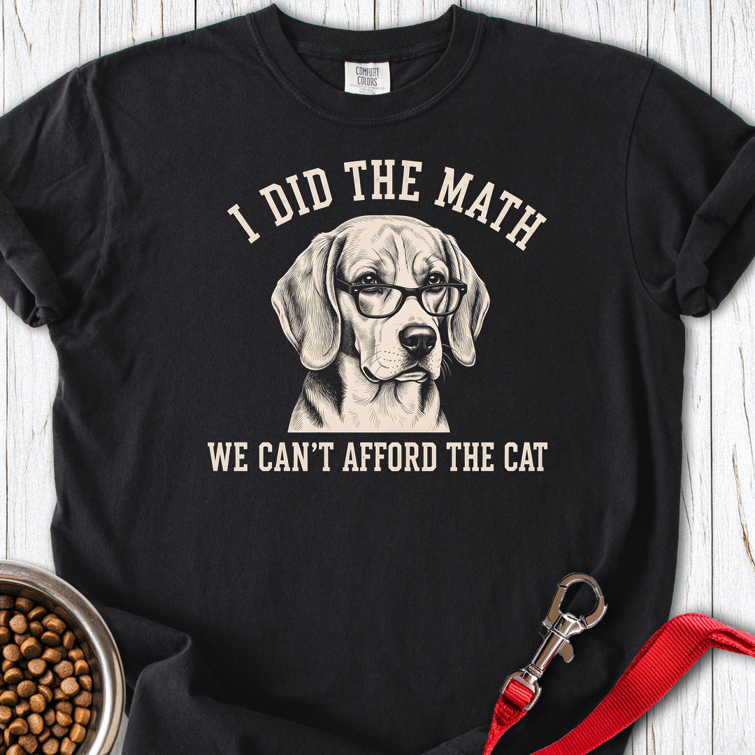 Beagle Ban The Cat Premium Tee — Black