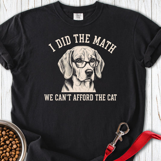 Beagle Ban The Cat Premium Tee Black