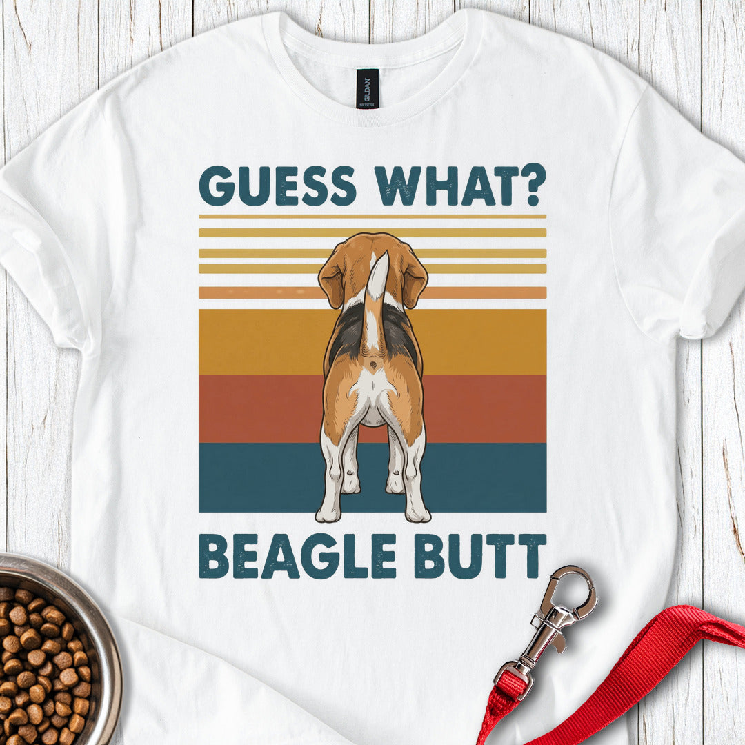 Beagle Butt White