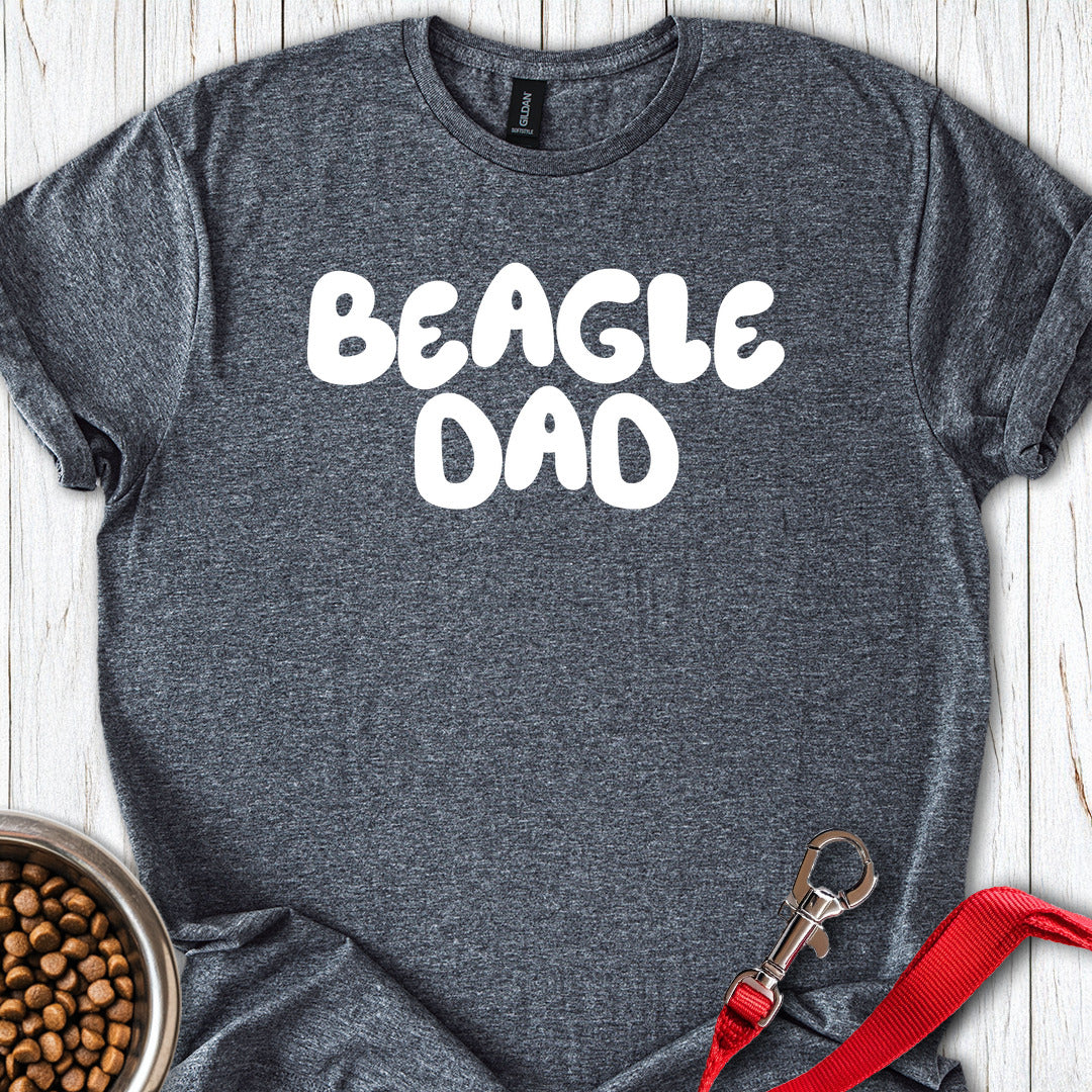 Beagle Dad Dark Heather