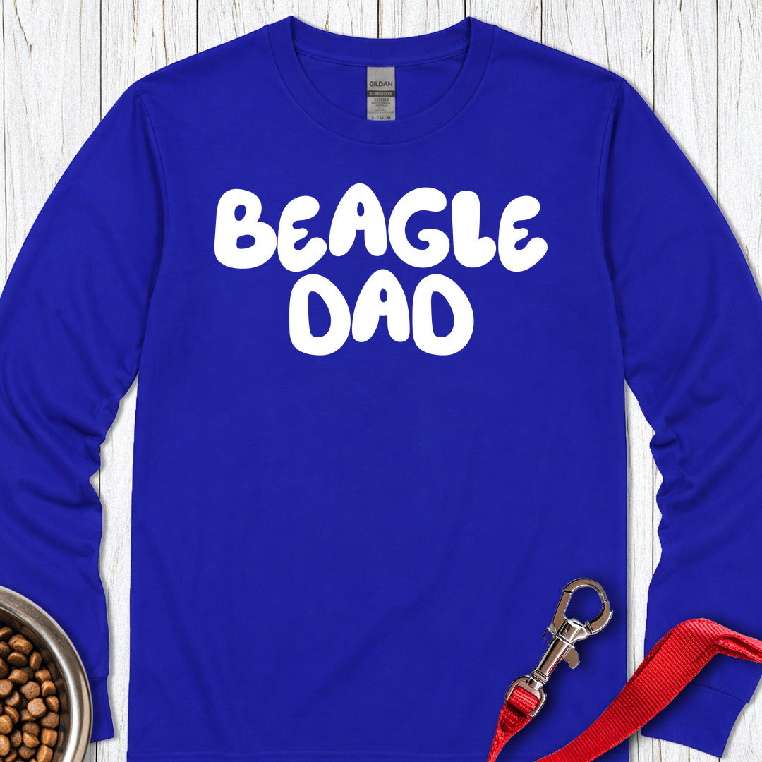 Beagle Dad Long Sleeve — Royal
