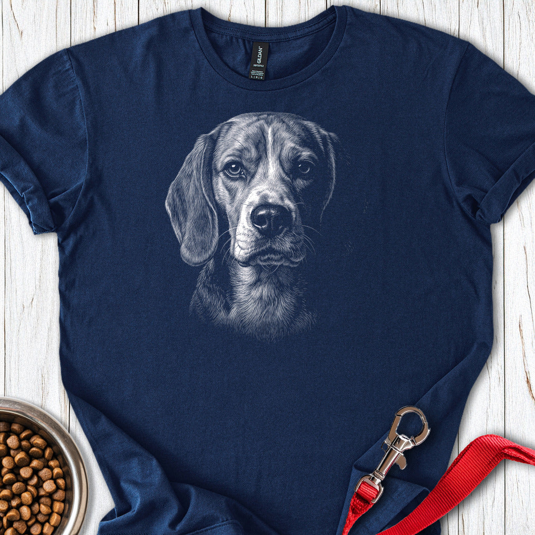 Beagle Engraved — Navy