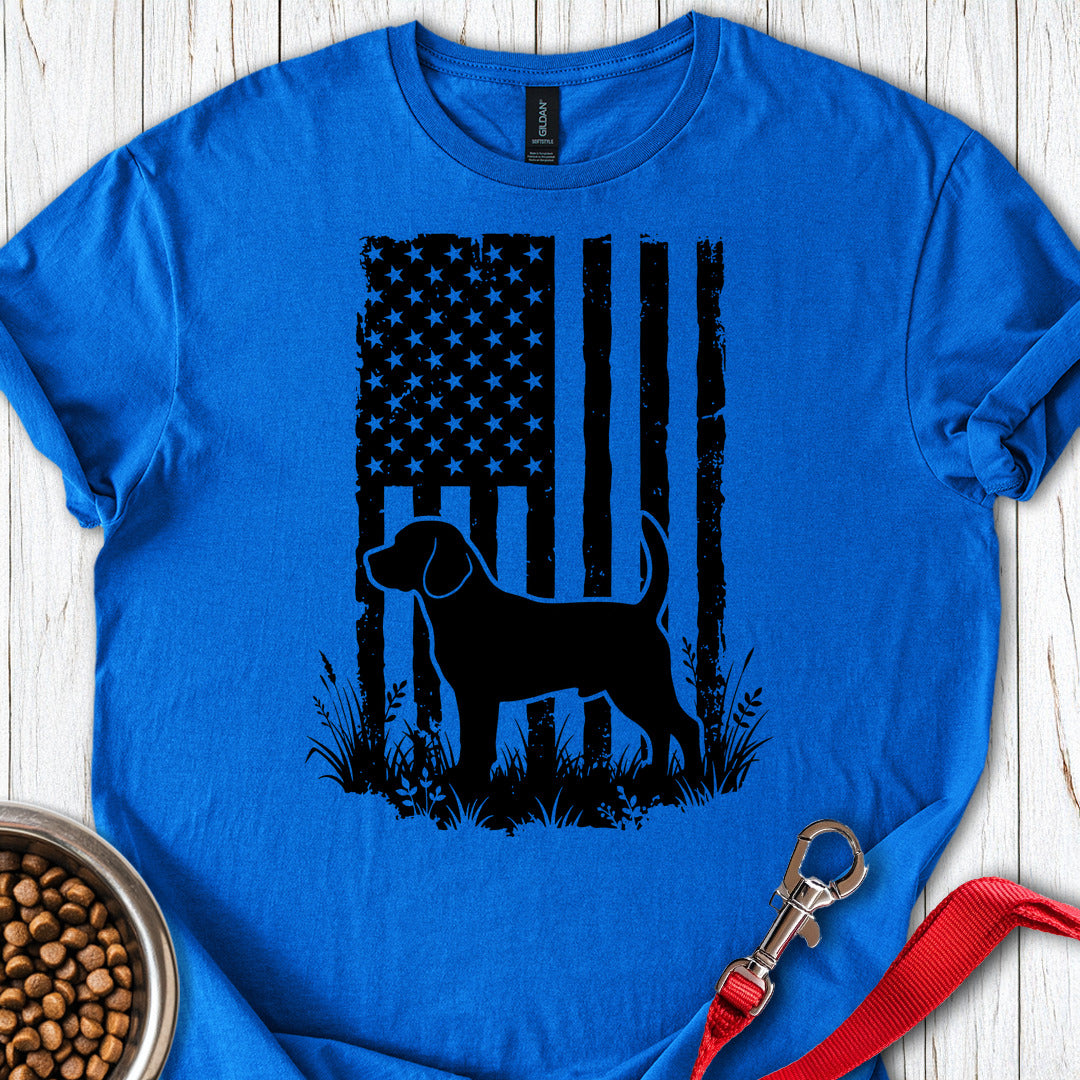 Beagle USA Flag Royal