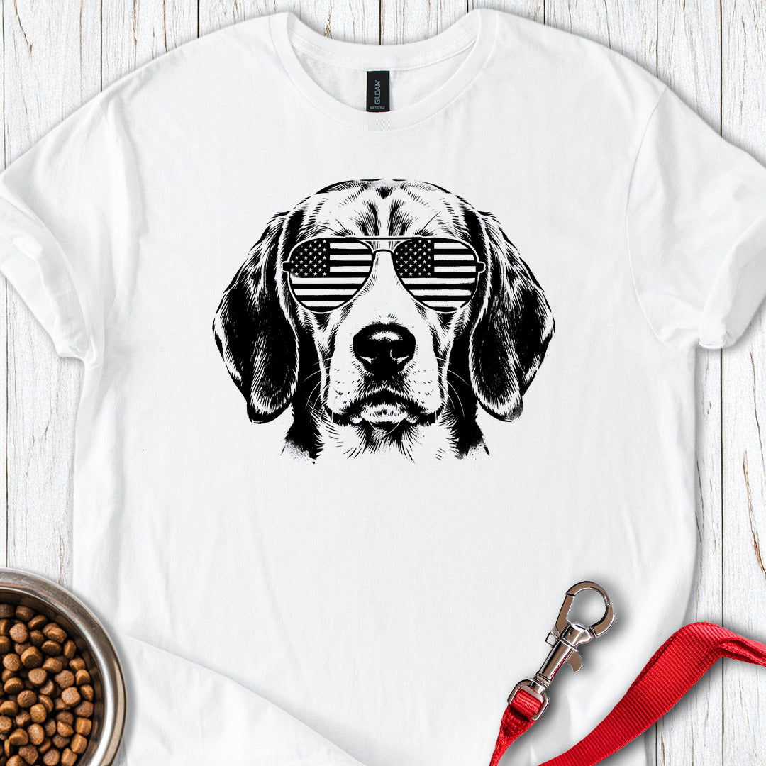 Beagles USA White