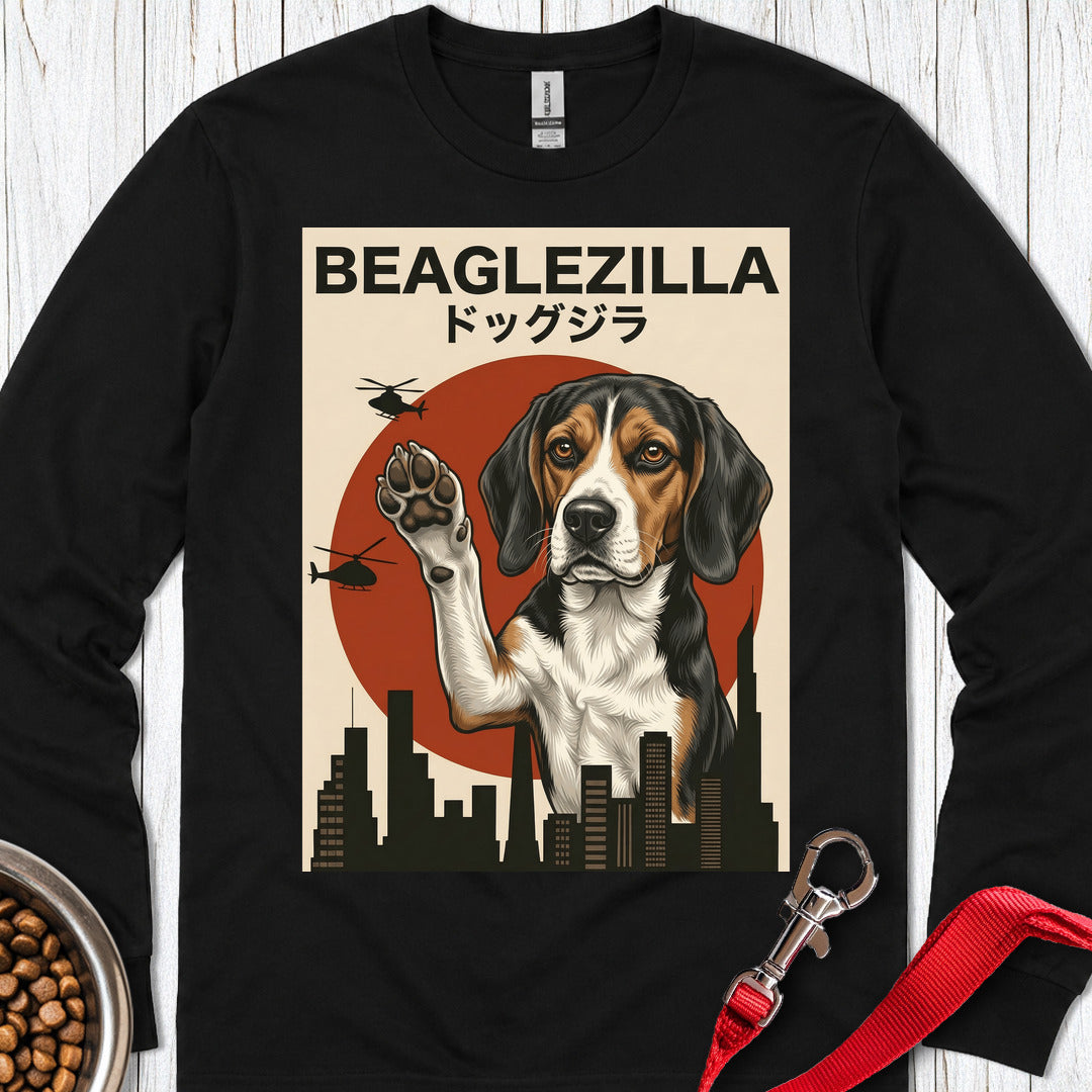 Beaglezilla Long Sleeve — Black