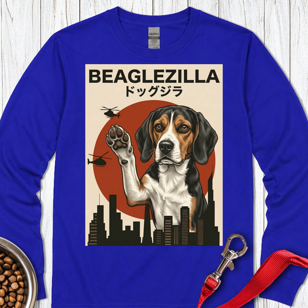 Beaglezilla Long Sleeve — Royal
