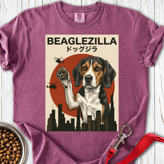 Beaglezilla Premium Tee Berry